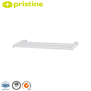 High Quality Single Tier Metal Shelf Heater Modern Wall Mounted <b>Towel</b> <b>Bar</b> for Hotels Wholesale Taiwan Home Storage Furniture - Product Image 1