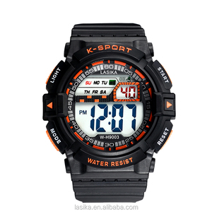 Reloj de pulsera digital resistente al agua para hombres Ali <span class=keywords><strong>Baba</strong></span> de China, diseño deportivo barato con características de alarma resistente al agua para compras a granel - Product Image 1