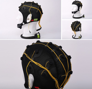 Casque d'électrodes <span class=keywords><strong>EEG</strong></span> de neurofeedback Ag/AgCl, capteur <span class=keywords><strong>EEG</strong></span>, canaux personnalisés, ceinture de surveillance neurologique - Product Image 4