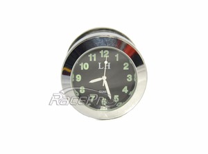 RACEPRO <strong>Motorcycle</strong> Waterproof Chrome 1 Inch Bar Mount Dial Handle Bar <strong>Motorcycle</strong> <strong>Clock</strong> - Product Image 2