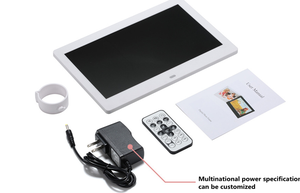 Nhà máy OEM Siêu Mỏng Điện Tử Hình Ảnh Album 10 inch Khung Ảnh Kỹ Thuật Số Với Cảm Biến Chuyển Động - Product Image 5