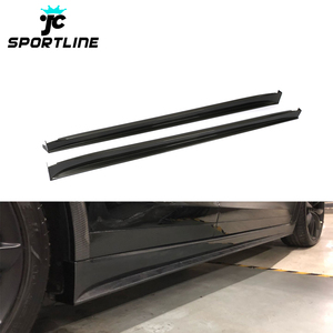 Fiber De carbone Voiture Jupes Latérales pour <span class=keywords><strong>Tesla</strong></span> <span class=keywords><strong>Model</strong></span> <span class=keywords><strong>X</strong></span> P90 <span class=keywords><strong>75D</strong></span> P100 2016-2018 - Product Image 1