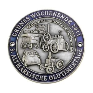 <strong>Custom</strong> 3D Zinc Alloy Brass Metal Enamel Antique Gold Challenge <strong>Coin</strong> <strong>No</strong> <strong>Minimum</strong> - Product Image 1