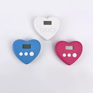 Hot Sale Mini Magnetische herzförmige LCD Digital Cooking Gadget Countdown Küchen alarm Timer