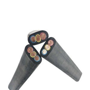 Câbles en caoutchouc flexibles, câble plat pour pompe submersible, résistant à l'eau - Product Image 4