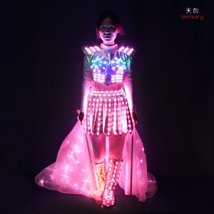 DMX512 inalámbrico Programable LED danza del vientre alas de <span class=keywords><strong>Isis</strong></span> - Product Image 5