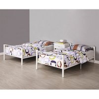 Lit superposé en fil métallique démontable de qualité supérieure, design moderne en fer, pour hôtel, école, chambre, dortoir, à vendre
