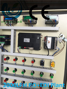 2000LPH Hóa Học Sản Xuất Và Thực Phẩm Và Đồ Uống Ngành Công Nghiệp <span class=keywords><strong>EDI</strong></span> Nước Siêu Hệ Thống - Product Image 4