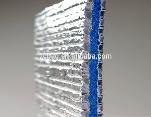 high retardante de llama de aluminio puro barrera reflexiva epe xpe lámina de la burbuja de <span class=keywords><strong>aislamiento</strong></span> de calor material - Product Image 2