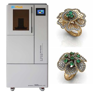 Taille d'impression de haute précision 144*81*200mm imprimante 3D UV numérique de qualité industrielle pour les modèles de résine de bijoux - Product Image 1