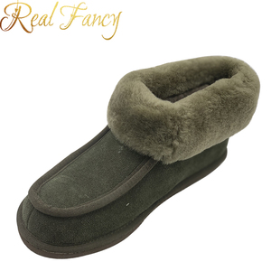 Custom Classic Inverno Caldo Mocassini <span class=keywords><strong>Scarpe</strong></span> Vera Pelliccia Fuzzy Chunky Mocassino Stivali per Le Donne Signore - Product Image 5