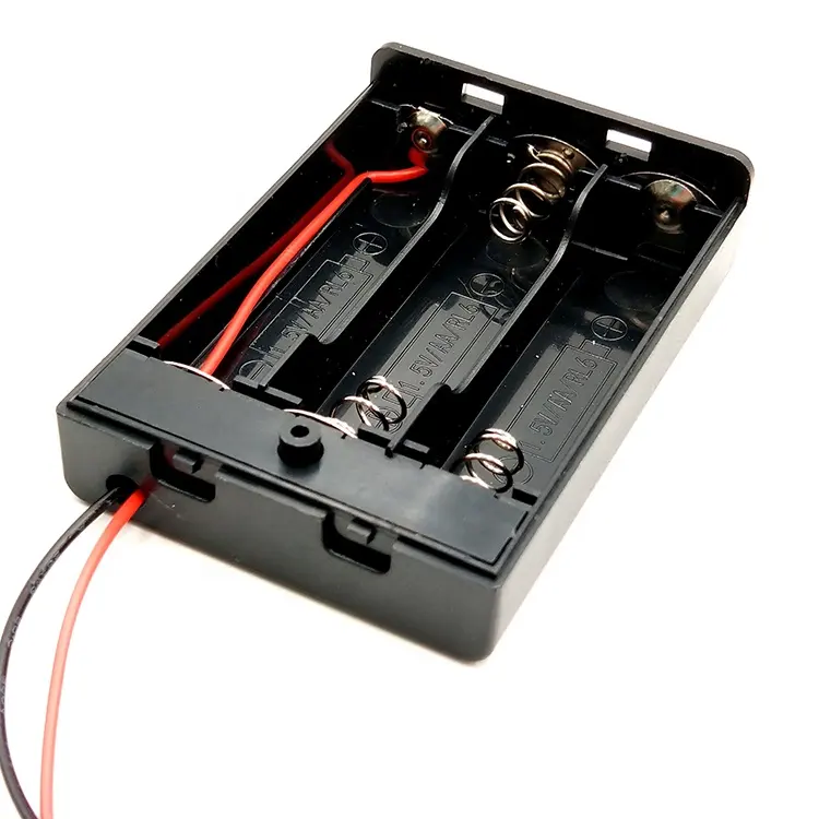 Aa cassa di batteria ripostiglio 3aa 4.5V lr44 Supporto Della Batteria Con Interruttore