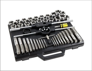 45PC COFFRET <span class=keywords><strong>TARAUDS</strong></span>/FILIERES UNC/UNF Jeu de taraudes et matrices - Product Image 5