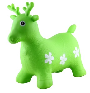 थोक Inflatable कूदते घोड़ा पीवीसी उछल पशु खिलौने बच्चों के लिए - Product Image 2