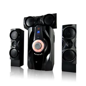 Professional audio high powered amplifier subwoofer speaker home theatre system with USB, SD, FM, Remote Control