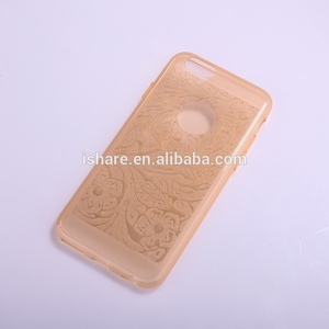 Patrón de flor del brillo de bling sparkle soft brillante tpu case para iphone6 4.7 '' - Product Image 1