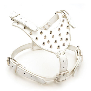 Luxury หนัง <span class=keywords><strong>Spike</strong></span> ขนาดใหญ่ Rivets สัตว์เลี้ยงสายรัดสุนัขสำหรับสุนัขขนาดใหญ่, ขายส่งสัตว์เลี้ยงอุปกรณ์ - Product Image 6