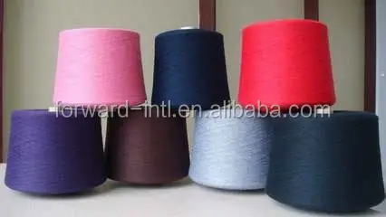 10% cashmere 90% merino wool blended yarn