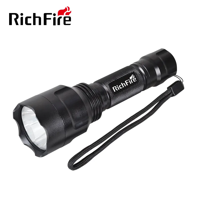 LED Flashlight 8000LM Tactical Flashlight Aluminum FlashLight Torch Lamp+18650+Charger+Mount