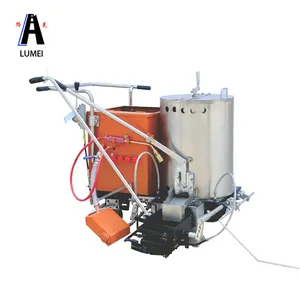 2019 new paint bucket capacity 125kg zebra crossing line painting machine