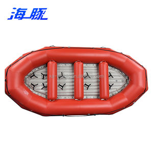 Plancher détachable de bateau de rafting de qualité commerciale de 13 pieds 8 personnes - Product Image 1