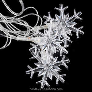 3 m <span class=keywords><strong>28</strong></span> led del copo de nieve de hadas de la secuencia de las luces para fiesta de navidad decoración de la boda - Product Image 4