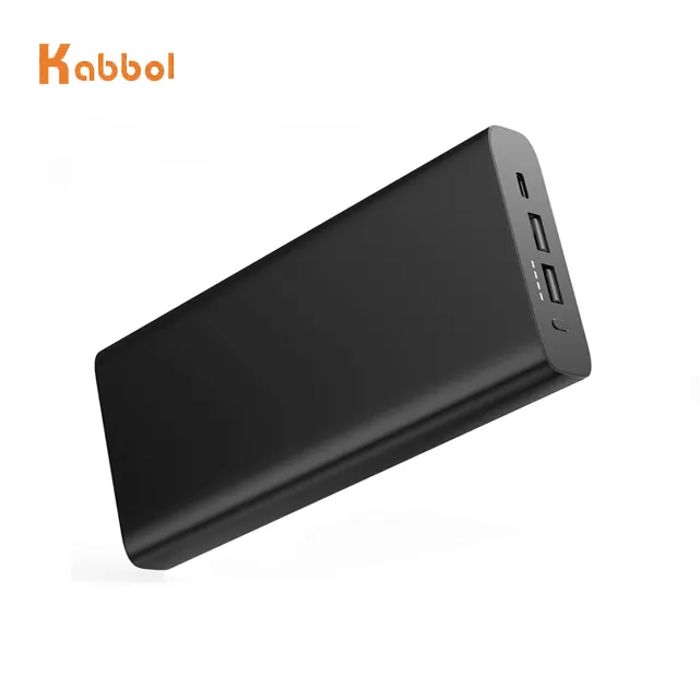 Carregador portátil 26800 26800mah 3 portas, bateria externa portátil com 87w pd carregador para Laptops