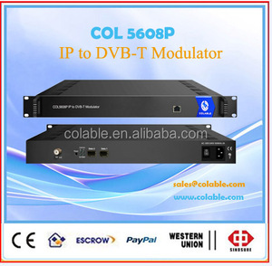 <span class=keywords><strong>Ip</strong></span> para <span class=keywords><strong>dvb</strong></span>-t modulador 8 canal COL5608P - Product Image 1
