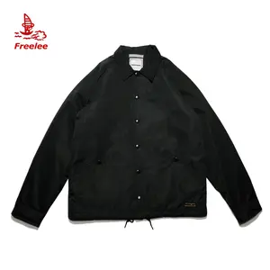 OEM custom polyester waterproof coach jacket winter