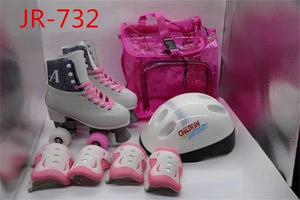 Patins à roulettes rétractables à <span class=keywords><strong>4</strong></span> <span class=keywords><strong>roues</strong></span> de haute qualité, motif Soy Luna rose, avec lumières clignotantes - Product Image 6
