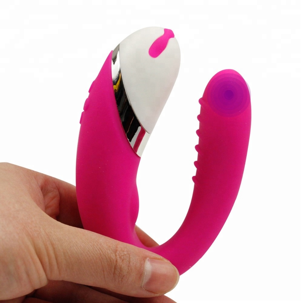 Waterproof 12 Speeds Rechargeable Couples Massage Vibrator