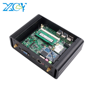XCY mini linux embedded pc Windows10 Prozessor Core I3 7100U DDR4 2,<span class=keywords><strong>3</strong></span> GHz Gaming <span class=keywords><strong>Computer</strong></span> Lüfter PC - Product Image 1