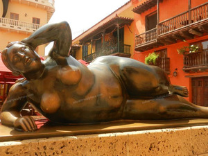 Sculpture de femme nue européenne, statue de femme allongée sexy nue - Product Image 2