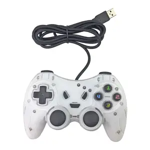 Pabrik Harga Terbaik USB Joystick dengan Bahan ABS Gamepad Game Joypads untuk PC/Laptop Kabel Controller