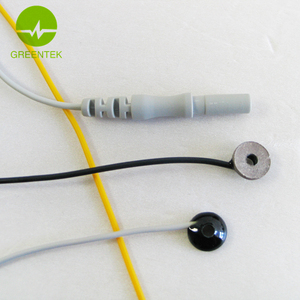 Medische Kwaliteit, hoge Prestaties Pre-Wired Gesinterde Zilver/Zilverchloride Ag-Ag/Cl Elektroden Voor Biofeedback, Neurofeedback - Product Image 6