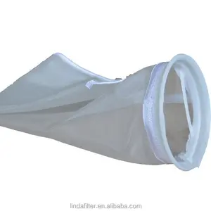 Nylon niet-geweven doek filter bag voor waterbehandeling en zuivering