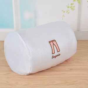 100% Polyester Sandwich <strong>Mesh</strong> Fabric Fashion <strong>Laundry</strong> <strong>Mesh</strong> <strong>Bag</strong> with Embroidery Logo Reusable &amp; Recyclable - Product Image 3