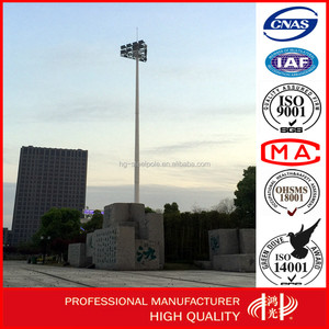 Poste de Luz de Acero Galvanizado en Caliente de 8 Metros con Brazos Dobles para Iluminación de Plazas y Aeropuertos en Venta - Product Image 5