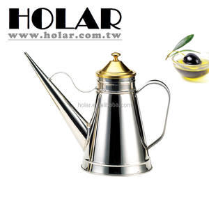 [โฮลาร์] กระป๋องน้ำมันมะกอกสแตนเลสปรุงอาหารสไตล์คลาสสิกจากไต้หวัน - Product Image 2