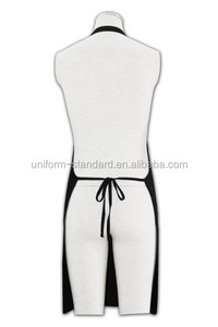 Gros promotionnel <span class=keywords><strong>pas</strong></span> <span class=keywords><strong>cher</strong></span> coton noir bouchers tabliers - Product Image 3