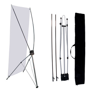 Soporte de Marco <span class=keywords><strong>X</strong></span> de alta calidad Tamaño de la pancarta de exhibición 60X160 cm 80X180 cm para la venta de hamburguesas - Product Image 6