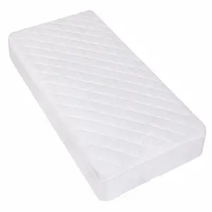 50% 库存优质低过敏性绗缝婴儿床垫婴儿贴身床单防水床垫保护器