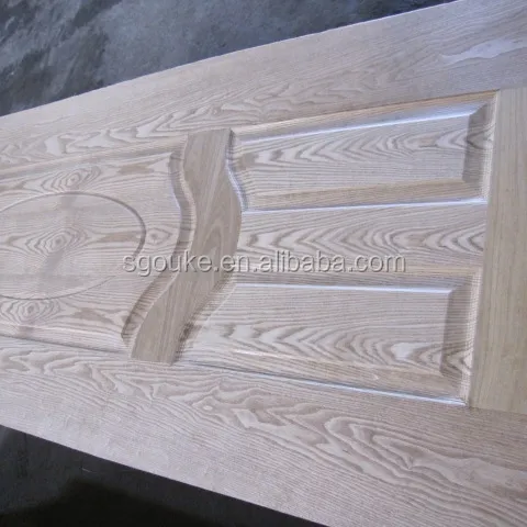 Kırmızı meşe kaplama mdf kapı cilt hdf kapı kapı cilt için kullanın, 800,900, 1000*2150*2mm-5mm