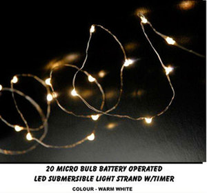 Siêu mỏng 2 cái CR2032 Pin hoạt động micro LED Cổ Tích chuỗi giáng sinh Đèn ngoài trời trong nhà vườn nhà Xmas trang trí cây - Product Image 3