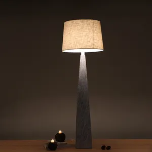 Lâmpada nórdica de resina poly para decoração, venda no atacado, moderna, lâmpada de chão em resina para decoração da casa