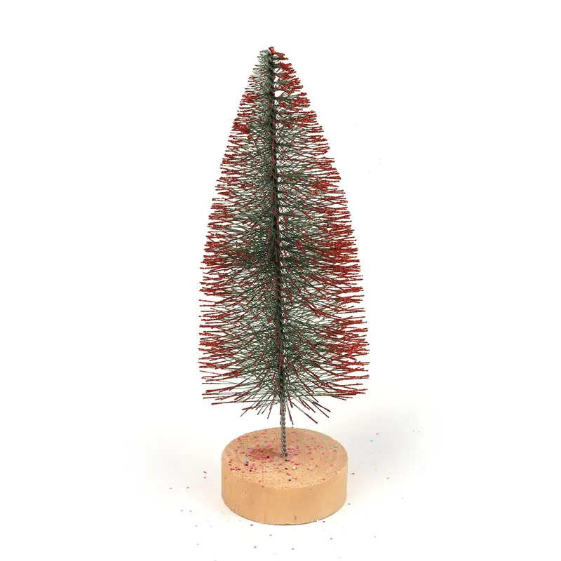 Mini bricolage pin aiguille arbre de noël pour les décorations de fête du nouvel an prix usine décoration de bureau fournitures jouets