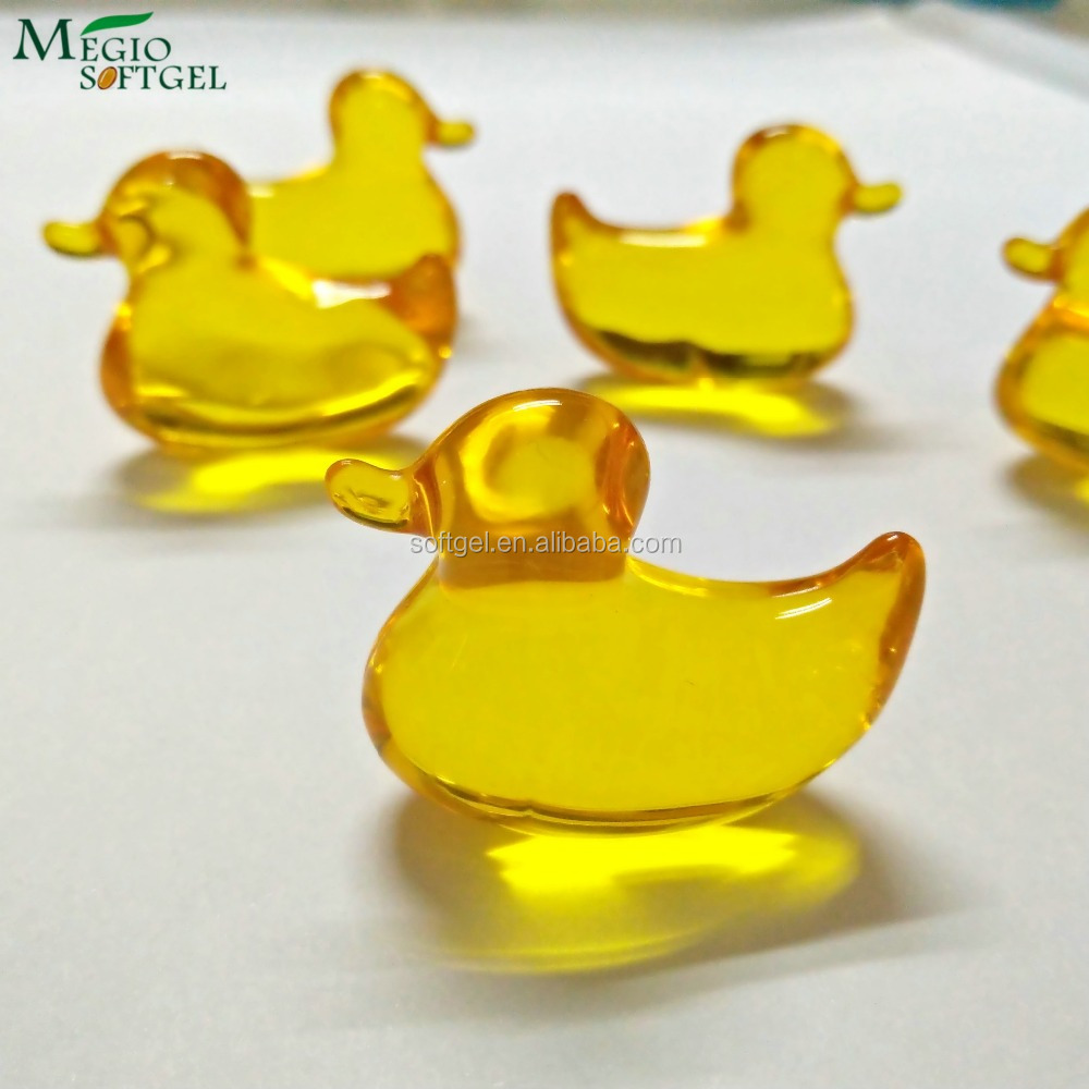 Симпатичные перламутровые масла для ванны в форме утки