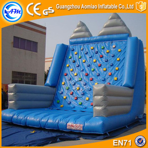 Chất lượng tốt công viên giải trí trò chơi Inflatable Climber bouncy trò chơi Inflatable leo núi tường - Product Image 3