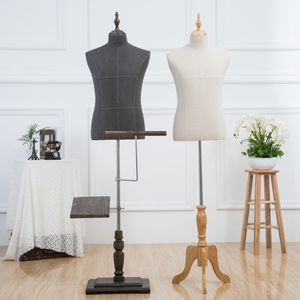Maniquí masculino <span class=keywords><strong>de</strong></span> medio cuerpo <span class=keywords><strong>ajustable</strong></span> <span class=keywords><strong>de</strong></span> <span class=keywords><strong>costura</strong></span> <span class=keywords><strong>de</strong></span> pantalla barata 80F-9 a la venta - Product Image 1