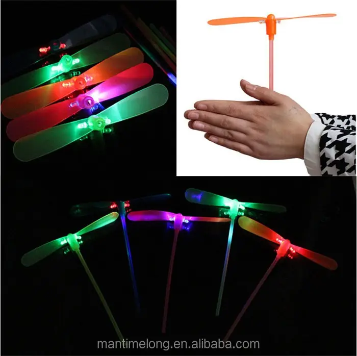 Flashing LED toy led light toy led flying toy